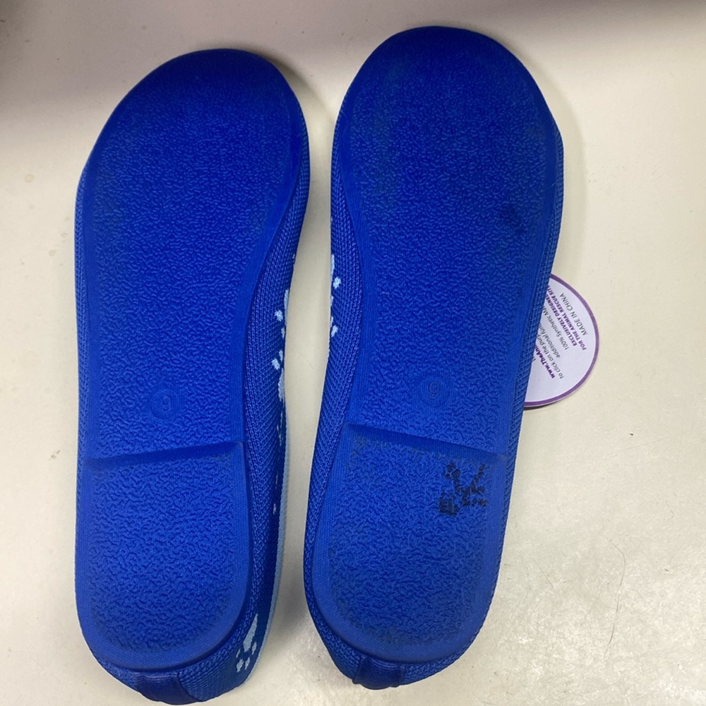 ❌ SOLD ❌ Women's Woven Paw Print Ballet Flats by The Animal Rescue Site, Sz 9 - Picture 8 of 12